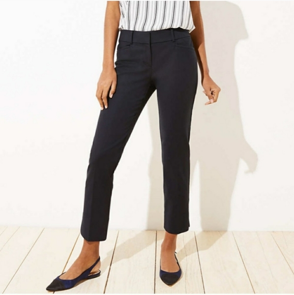 LOFT Pants - LOFT Marissa Crop Riviera Fit Ankle Pant